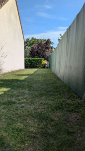 Photo de galerie - Réalisation de clôture brise vue