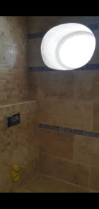 Photo de galerie - Réalisation d'une douche à l'italienne