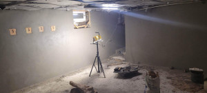 Photo de galerie - Aménagement d’une cave: 
pose de béton 
Pose d’évacuation (Evite un dégâts des eaux)
Découpe et redressement des murs 
