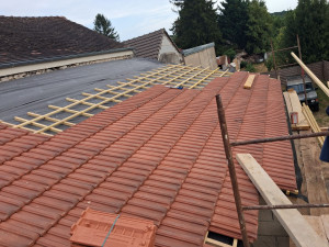 Photo de galerie - Traveau maçonnerie 
toiture 
