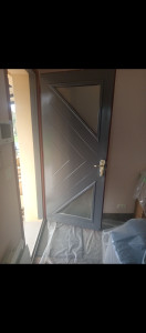 Photo de galerie - Finition porte d'entrée 