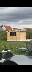 Photo de galerie - Montage d'un abris de jardin de 15m2
