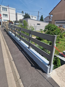 Photo de galerie - Clôture en aluminium 