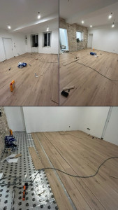 Photo de galerie - Pose de parquet - Revêtement de sol