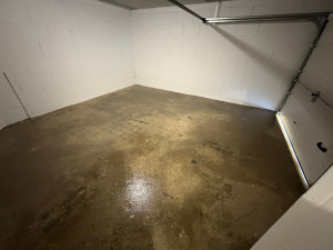 Photo de galerie - Préparation avant mise en peinture sol pour un garage