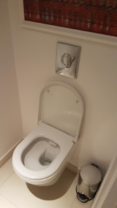 Photo de galerie - Pose d’un bâtit support de wc suspendu 
