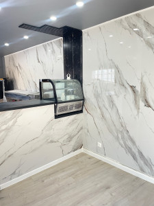 Photo de galerie - Le parquet et les plaques PVC