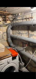 Photo de galerie - Remplacement et création de tous types de réseaux en pvc