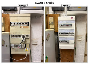 Photo de galerie - Rénovation tableau électrique