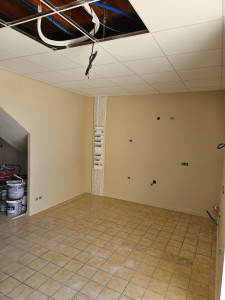 Photo de galerie - Ratissage et peinture 