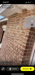 Photo de galerie - Dépose des joints & rejointoiements façade 