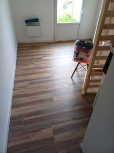 Photo de galerie - Pose de parquet - Revêtement de sol