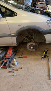 Photo de galerie - Changement amortisseur 