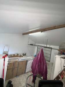 Photo de galerie - Pose d’isolation, placo, joint et peinture sur la commune de la Garde Adhémar 