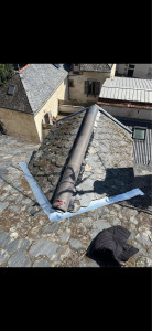 Photo de galerie - Noue en zinc 