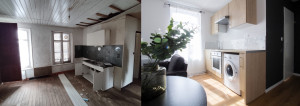 Photo de galerie - Décoration & Rénovation d'un appartement de type T2