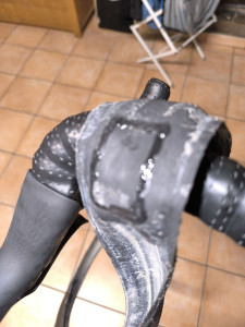 Photo de galerie - Reparation crevaison pneu tubeless 