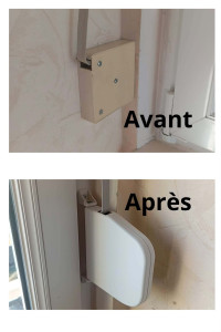 Photo de galerie - Remplacement boitier de sangle 