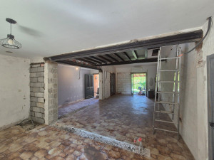 Photo de galerie - Ouverture mur porteur et pose IPN