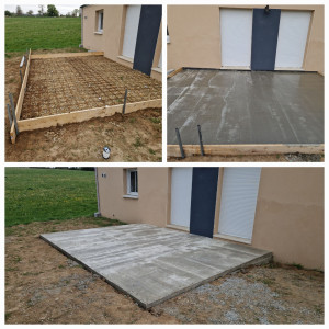 Photo de galerie - Réalisation d'une terrasse 