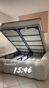 Photo de galerie - Canapé lit / Clic clac / Convertible / Bz