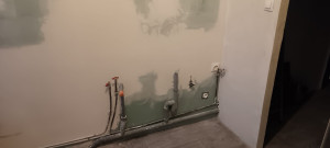 Photo de galerie - Plaquage et isolation mur périphérique d un appartement à saumur pour une location 