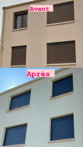 Photo de galerie - Rénovation des volets