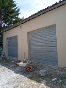 Photo de galerie - Enduit ton pierre taloché 