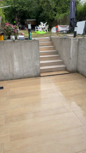 Photo de galerie - Carrelage terrasse extérieur 