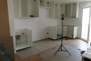 Photo de galerie - Montage et installation de meubles de cuisine 