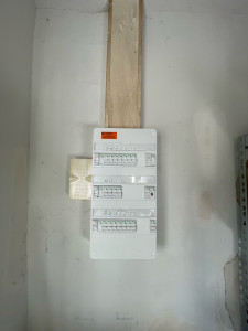 Photo de galerie - Tableau électrique terminer et installation faitent au NF