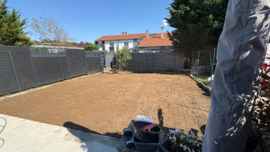 Photo de galerie - Préparation terrain puis engazonnement ?