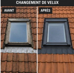 Photo de galerie - Changement de Velux