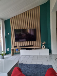 Photo de galerie - Panneaux tasseaux decoratif mir tele