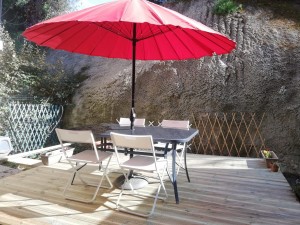 Photo de galerie - Réalisation d'une terrasse en bois 