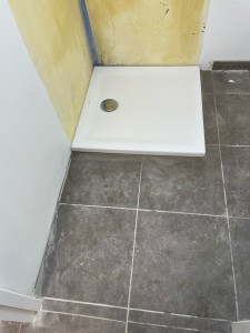 Photo de galerie - Pause, remplacement bac à douche