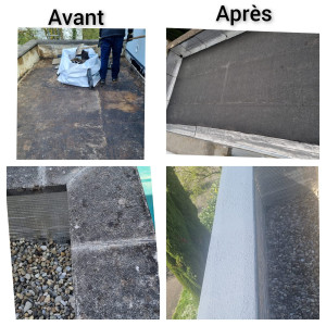 Photo de galerie - Renovation étanchéité de terrasse 