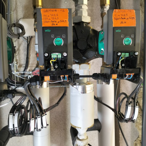 Photo de galerie - Installation de la chaufferie 