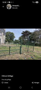 Photo de galerie - Clôture Grillage