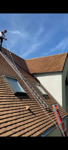 Photo de galerie - Nettoyage - traitement Toiture