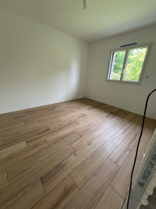 Photo de galerie - Pose imitation parquet
