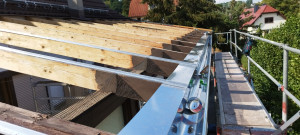 Photo de galerie - Remplacement du toit d'une véranda