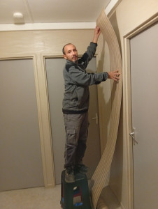 Photo de galerie - Papiers peints, papiers adhésif, décoration couloirs..