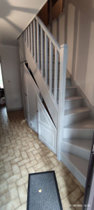 Photo de galerie - Remise a neuf d'un escalier bois 