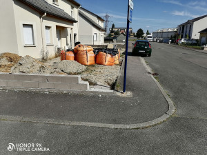 Photo de galerie - Mûre extérieur, et dale auto bloquante