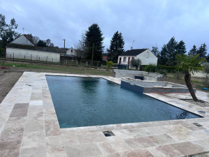 Photo de galerie - Pose carrelage autour d une piscine 