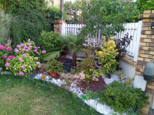 Photo de galerie - Géotextile, aménagement, décorations, bordure 