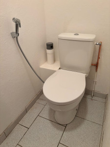 Photo de galerie - Installation wc et reprise  cuivre 