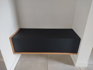 Photo de galerie - Création d' un meuble TV 