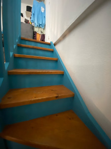 Photo de galerie - Mise en peinture d’un escalier 